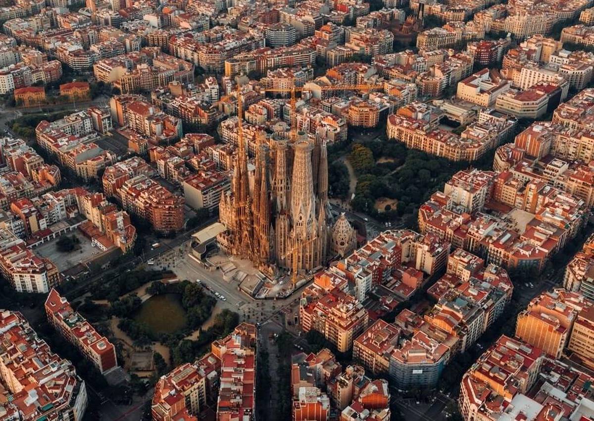 Vista de Barcelona Eixample